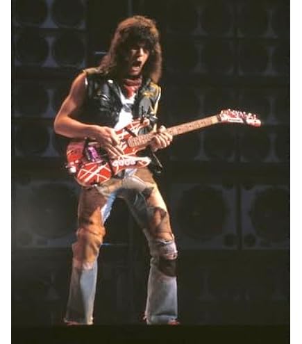 Amazon.com: Eddie Van Halen Collection Memorial Modern Canvas