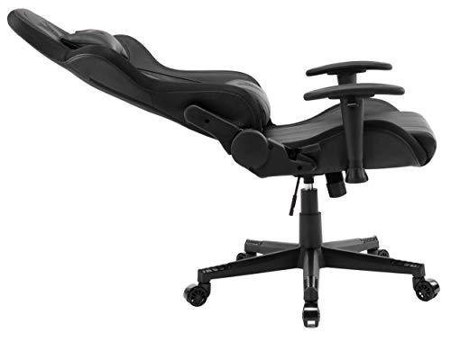 VALK-Skadi-Silla-Gaming-con-Luces-LED-RGB-Reclinable-160o-Reposabrazos-2D-Silla-Gamer-Escritorio-y-Oficina-Ergonomica-Transpirable-Acolchado-de-Alta-Densidad-Negro