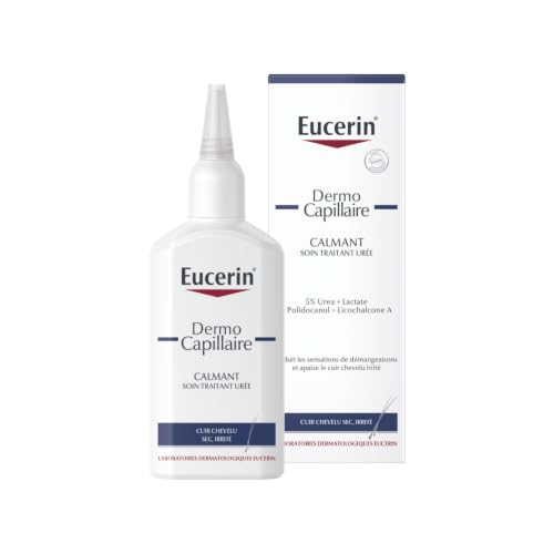 Eucerin Dermo Capillaire Soin Calmant Traitant Cuir Chevelu Irrité, 100 ml