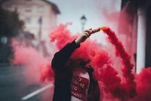 Generic Smoke Colors 99 Multicolor Scented Fog Smoke Rainbow Pack of 10 (Purple, Green, Blue, Yellow, Orange 239 g)