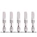 5 Pack Ceramic Cell Cartridge 0.5ml (White)