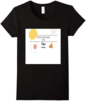Women's Live blonde Large Black