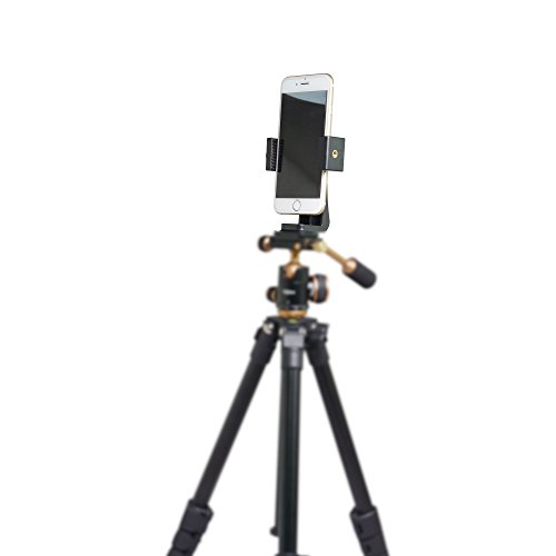 image for Bestshoot Phone Tripod Mount Adapter & Smartphone Remote Controller, S