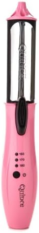 Quince Portable Mini Cordless Hair Curling Iron Rechargeable (Baby-Pink)
