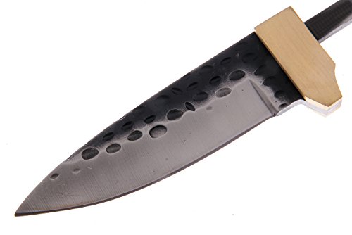 SCF34 Knife Blank Hammered Chippewa Skinner