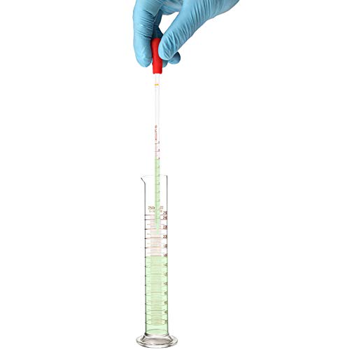 Borosilicate Glass 250ml Graduated Cylinder Measuring Cylinder - Thumbnail 3