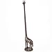 Giraffe Toilet Paper Bathroom Tips & Pieces Set - Décor - Brown Toilet Paper - Giraffe Statue Sculpture for Giraffe Lovers - 41cm Tall