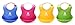Lil’ Jumbl Baby Bib Necklace Waterproof Silicone with Food Pouch. Plastic Bibs For Children Are Bacteria Resistant, Cool & Easy To Clean. Soft Cute For Boy Girls & Toddler (Yellow)