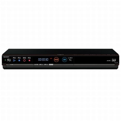 シャープ 320GB 2チューナー ブルーレイレコーダー BD-HDW75