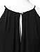 JJ Perfection Women's Sleeveless Double-Layered Pleated Mini Chiffon Dress