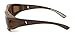 Mr.O Fitover Polarized Sunglasses with Luxury Microfiber Pouch (Coffee, Amber)