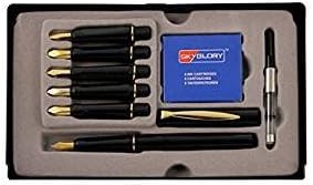 ABAJ Neo Professional Calligraphy Set With 6 Nibs & 6 Ink Cartridges