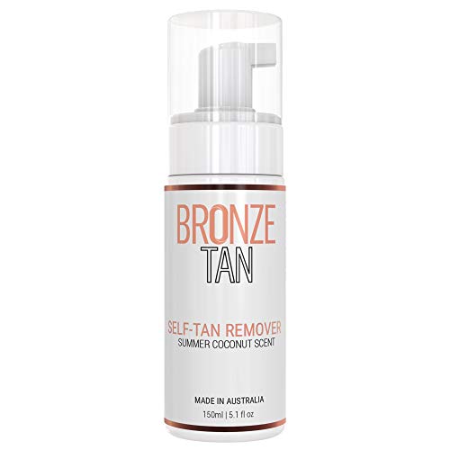 Bronze Tan Self-Tan Remover For Fake Tan Streaks, Build Up, Correction, Or Full Removal Of Sunless Tanner or Bronzer - Summer Coconut Scent (150ML / 5.1 fl oz) - Thumbnail 4