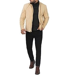 Decrum Suede Jacket Men - Brown Leather Jackets For