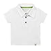 Burt's Bees Baby Baby Boys' T-Shirt, Short Sleeve V-Neck and Crewneck Tees, 100% Organic Cotton, Cloud Knit Terry Polo, 12 Months