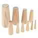 Flameer 10 Pieces Assorted Boats Emergency Wood Plugs for Stops Emergency Leaks