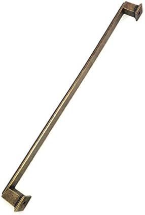 Art Deco Kitchen Cabinet Cupboard Handles (Sets of 6), Boss Bar Bow Deep Antique Brass Finish. for Kitchens wardrobes - Image 3