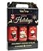 Jordans Skinny Syrups Happy Holidays Gourmet Coffee Syrups - Variety Pack of 3 - Salted Caramel, White Chocolate, Peppermint Bark
