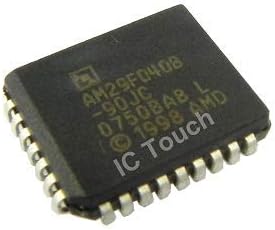 Ictouch AM29F040B-90JC IC 4 Megabit (512 K x 8-Bit) CMOS 5.0 Volt AMD IC PLCC-32 (Pack of 50pcs)