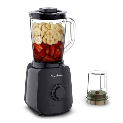 Blendforce Essential, Batidora de vaso, Potencia de 450 W, Resultados Suaves, 2 Velocidades + Modo Pulse, Trituración de Hielo, Jarra de 1,85 L, LM4118F0