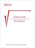 Formulaire technique, 10e édition revue et complétée by 