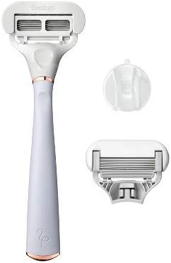 Flamingo Women's 5-blade Razor with Replacement Blade Cartridge (Taro