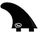 Ho Stevie! FRP Quad (4) Surfboard Fins - Speed and Drive - Stronger Than Regular Nylon Fins - Includes Fin Bag, Screws, Wax Comb and Fin Key