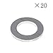 MOTOALL Aluminum Oil Drain Plug Gasket Washers Seals for Toyota Prius Tundra Sienna Highlander Lexus Part # 90430-12031 20 Pcs
