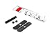 GOOACC3D Metal Silver TRD Fit For Toyota Front Grill Grille Badge Logo Emblem