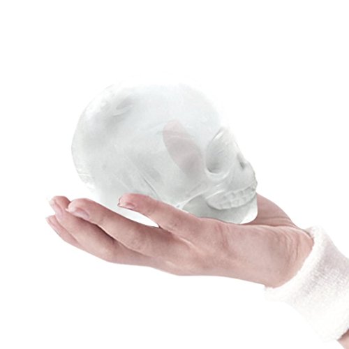 Botrong 3D Big Skull Ice Tray Mold Bar Party Wine Ice Cube Maker Mold Ice Tray Tool