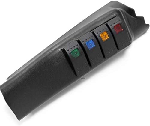 WEIHAN A Pillar Panel Switch For JEEP 07-15 for Wrangler Accessories With Four LED Switches Vehicle Refit Parts Switch Panel