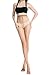 Stocking Fox Women's 20-Denier Seamless Bare Sheer Toeless Tight Medium 3-Pack