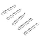 F-ber 5pcs Magnesium Mg Metal Rod Turned Finish High Purity 99.99% 8x60mm(0.31″x2.36″)/8x250mm(0.3″x9.8″) Fire Starter Survival Emergency Rod Well Sparks for Camping Hiking