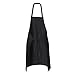 HairDay Care Professional Bib Apron - 100% Cotton Bib Apron for Women & Men - Machine Washable Hair Stylist Apron/Chef Apron with 3 Pockets, Adjustable Waist Tie - 28” x 32”, Universal Fit