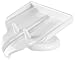 Soap Saver Waterfall Soap Dish Drain, Soap Holder by Everyday Home,White
