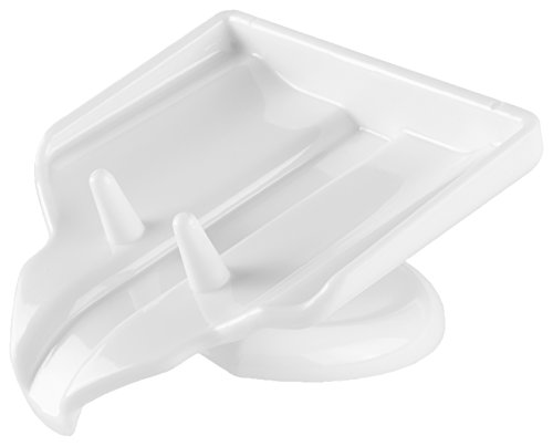 Soap Saver Waterfall Soap Dish Drain, Soap Holder by Everyday Home (The Best Everyday Dishes)