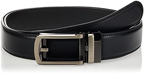 Men's Smart Ratchet No Holes Automatic Buckle Belt In Snake Skin - Bro – Amedeo Exclusive - Foto 11