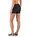 Under Armour Women's HeatGear Authentic Middy Shorts, Black (001)/Silver, Medium