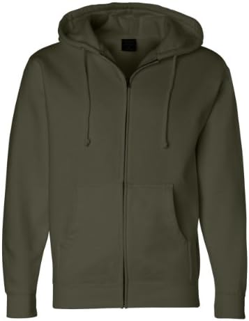 Amazon.com: Independent Trading Co. Hooded Full-Zip Sweatshirt S