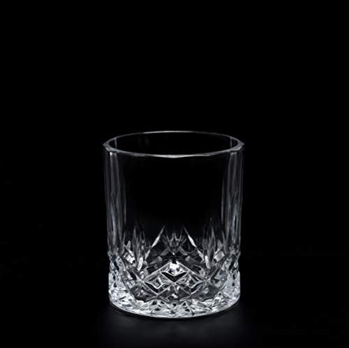 LANFULA Whiskykaraffen aus Kristallglas, bleifrei, im europäischen Stil, hochwertig, mit 6 verschiedenen Scotchgläsern, für Bourbon, Whisky und Alkohol, transparent, 7 Stück – Bild 5