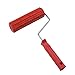 CHICTRY 7 Inch Brick Wall Grain Pattern Sleeve Embossed Brush Painting Paint Roller DIY Decor Tool with Handle