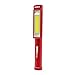Nebo 6413 Big Larry Red 400 lumen Flashlight COB LED Magnetic Worklight with 3 X EdisonBright AA Alkaline batteries bundle
