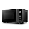 Toshiba 800w 20L Microwave Oven with 12 Cooking Presets, Upgraded Easy-Clean Enamel Cavity, Weight/Time Defrost, and…
