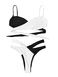 Lilosy Sexy Cute Wrap Push Up Cutout Two Color