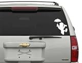 Jiminy Cricket Vinyl Decal Car Sticker in White