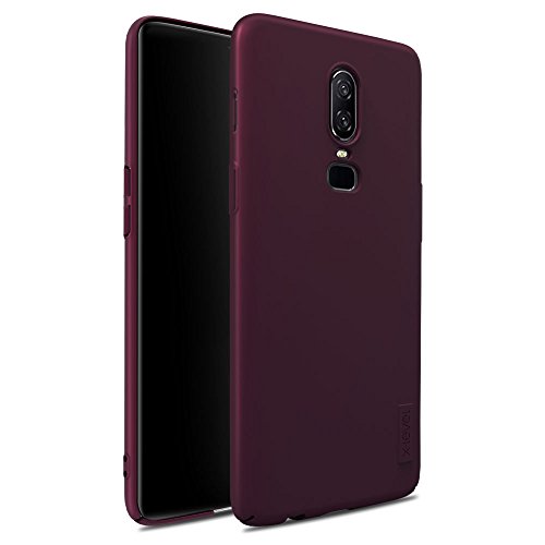 X-level oneplus 6 case, [knight series] slim fit phone shell hard…