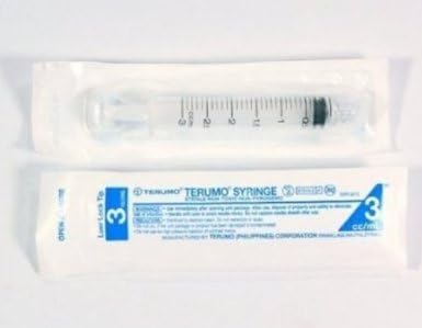 3 cc/ml 10 pcs Syringe w/o Needles New Sterile Disposable Luer Lock Tip