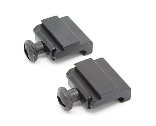 Zengi Picatinny to Dovetail Adaptor, Weaver to Dovetail Adaptor, Scope Ring Adaptor.Set of 2