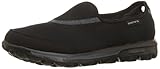 Skechers Performance Women's Go Walk Impress Memory Foam Slip-On Walking Shoe, Black, 10 M US