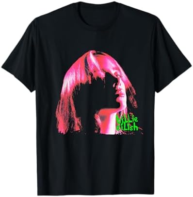 Amazon.com: Official Billie Eilish Hand Face Photo Black Premium
